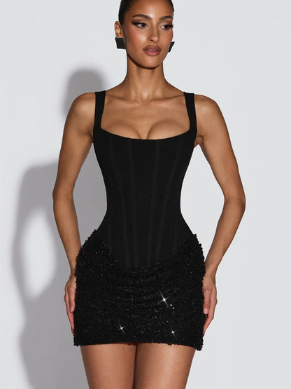 Luxury Satin Evening Dress